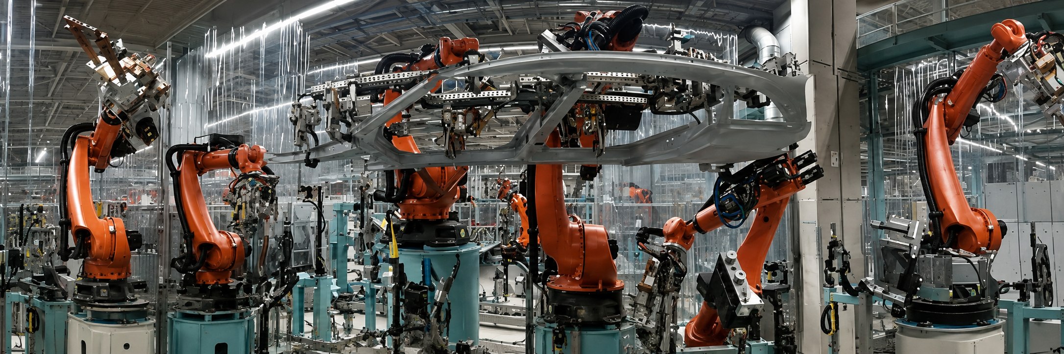 Célula robotizada de automoción preparada para producción